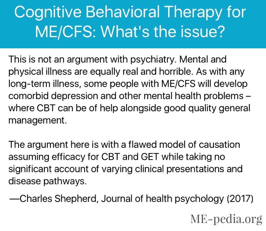 Cognitive behavioral therapy - MEpedia