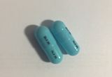 2 blue capsules of duloxetine